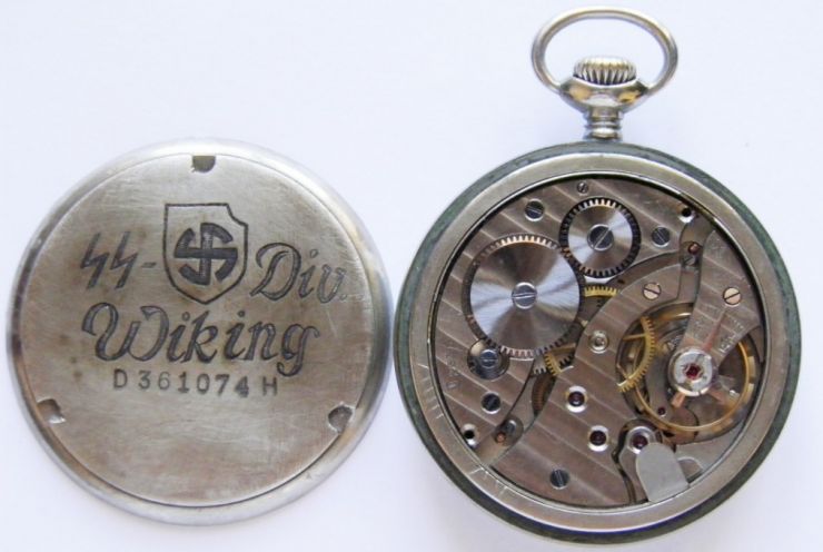 Reloj "Silvana" de la "SS Panzer División Wiking"